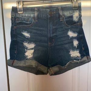 Aeropostale high waisted jean shorts good condition